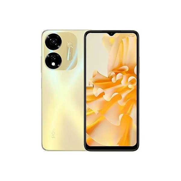 Celular Itel P55 P661N 5G 128GB 6GB Dourado BR