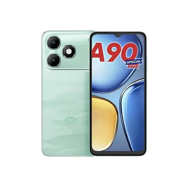 Celular Itel A90 A6610L Dual SIM 64GB/3GB RAM 6.6" 13MP/5MP Cosmic Green (Anatel)