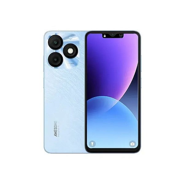 Celular Itel A50 A667LP Dual SIM 256GB/4GB RAM 6.6" 8MP/5MP Cyan Blue