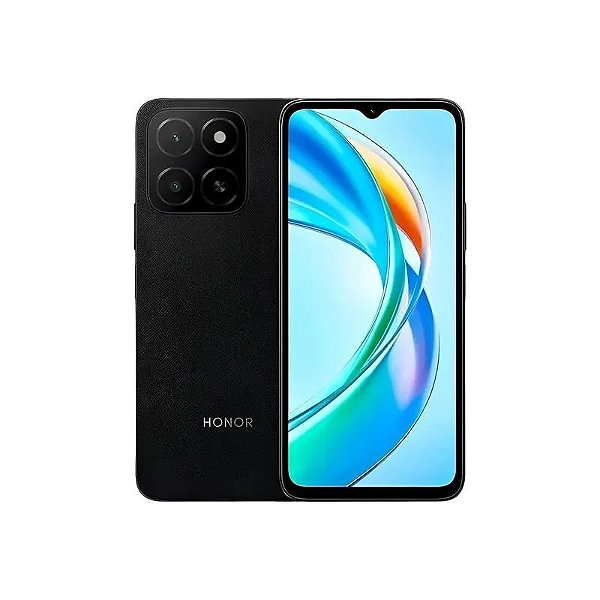 Celular Honor X5B Plus 4G, 256GB, 4GB RAM, Preto
