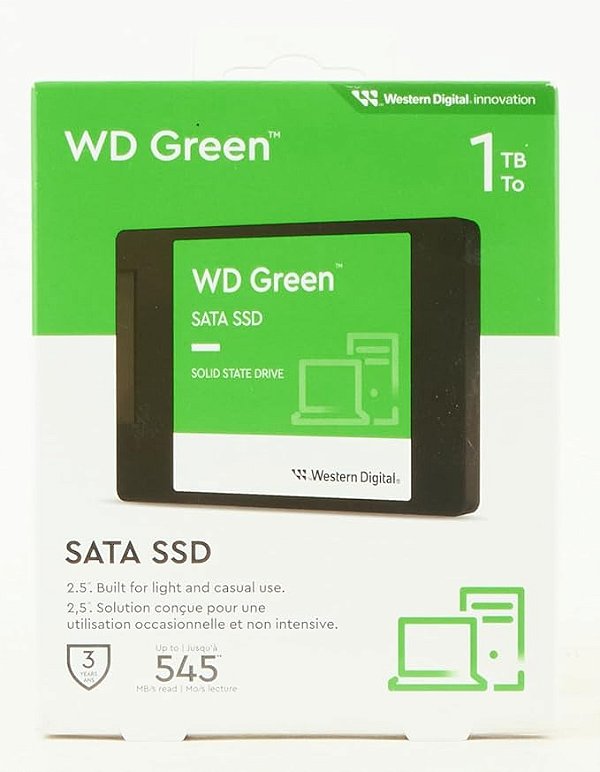 SSD WD Green 1TB SATA lll 2,5"