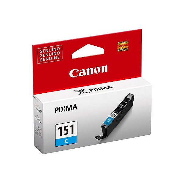 Cartucho de Tinta Canon CLI-151 - Ciano