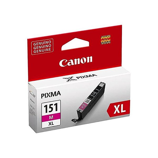 Cartucho de Tinta Canon CLI-151XL - Magenta