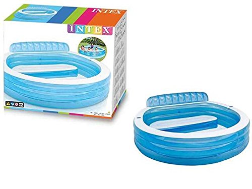 Piscina Familiar Lounge Pool 2.24m x 2.16m x 76cm 590 Litros - INTEX