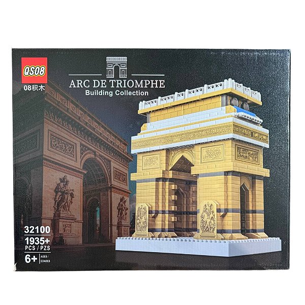 Blocos De Montar Arco do Triunfo - 1935 Peças