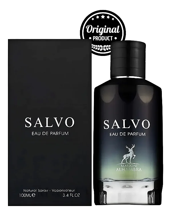 Perfume Masculino Arabe Salvo Eua De Parfum Alhmabra 100ml