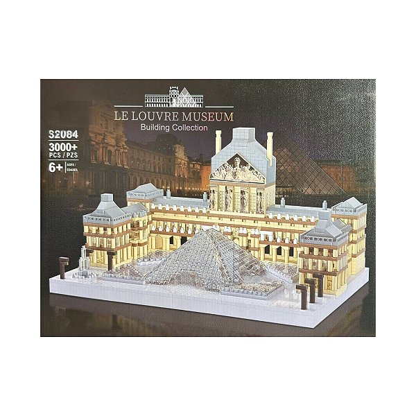 Blocos De Montar Museu Do Louvre - 3000 Peças
