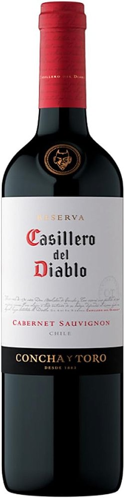 Vinho Casillero Del Diablo Carménère Sauvignon Tinto 750ml