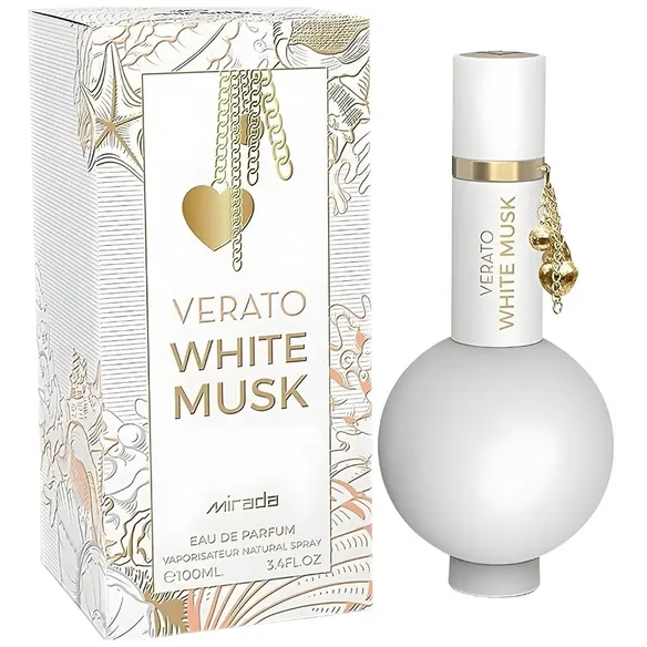 Perfume Feminino Mirada Verato Branco Musk 100ml Eau de Perfume