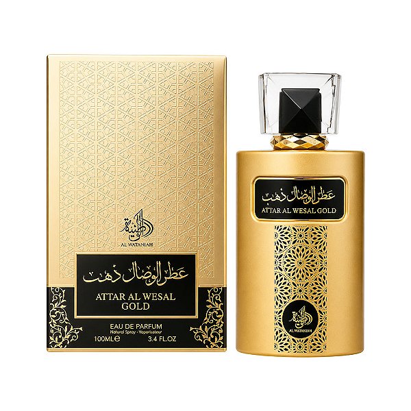 PERFUME AL WATANIAH ATTAR AL WESAL GOLD 100ML