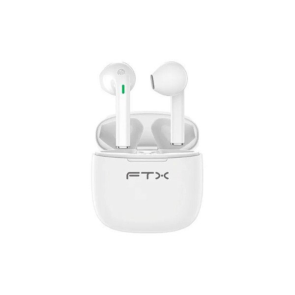 Fone de Ouvido Bluetooth FTX E26P-Preto - Branco