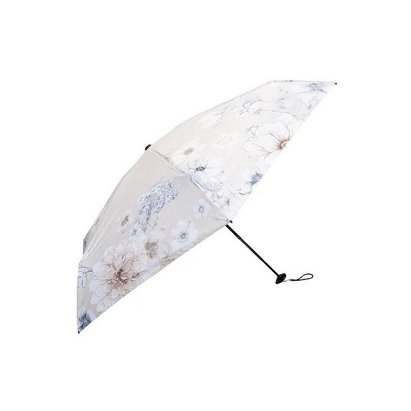 Guarda-Chuva Estampa Creme 18cm Fechado 90cm Circunferência