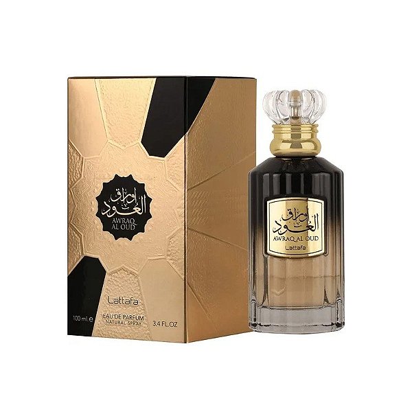Perfume Lattafa Awraq Al Oud Eau de Parfum Unissex - 100ml