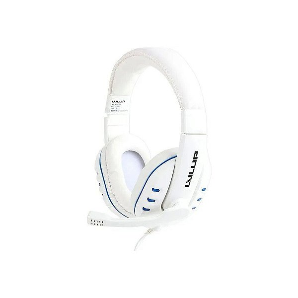Fone de Ouvido Vivitar Lvlup LU731-WHT-STK-6 Jack 3.5MM - Branco/Azul