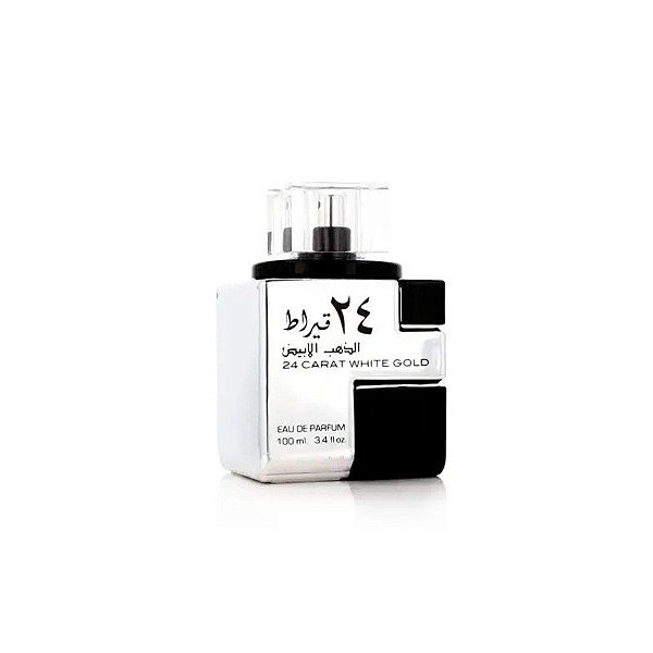 Perfume Lattafa 24 Carat White Gold Eau de Parfum 100ML