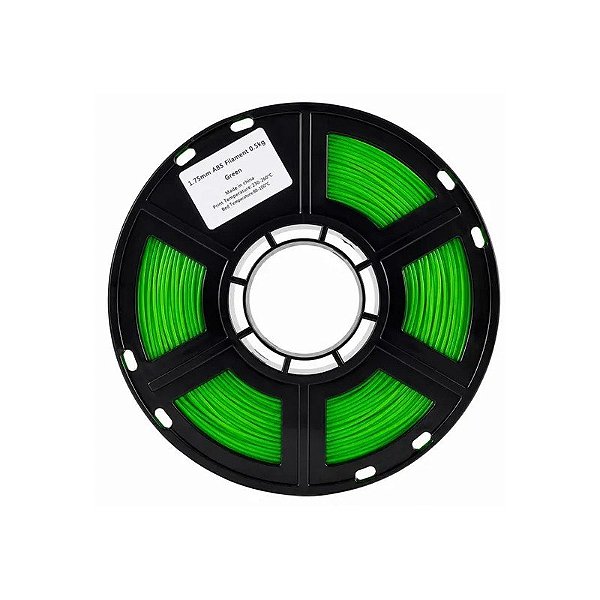 Filamento para Impressora 3D Flashforge ABS Verde 0,5KG