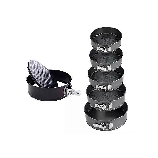 Kit de Formas de Bolo Redondas 6 Peças 11080