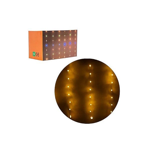 Fita de Luzes Pisca Pisca Linear 10L Bivolt Branca