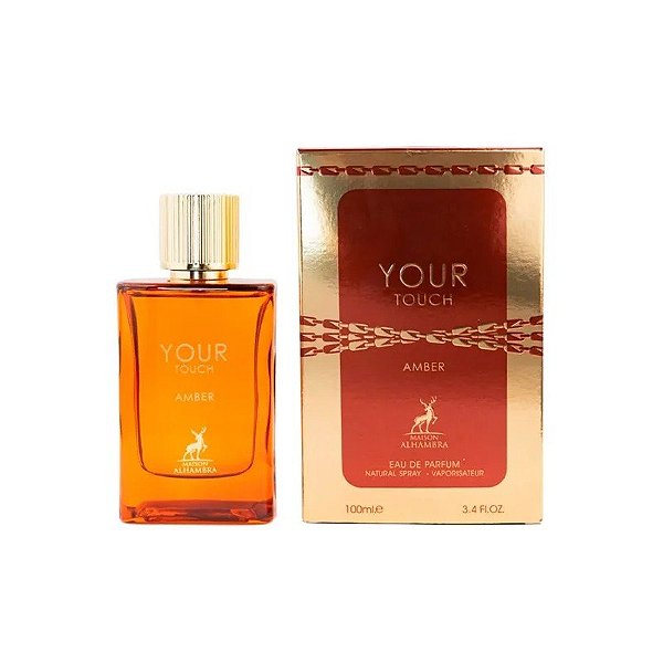 Perfume Maison Alhambra Your Touch Âmbar Eau de Parfum Unissex 100ML