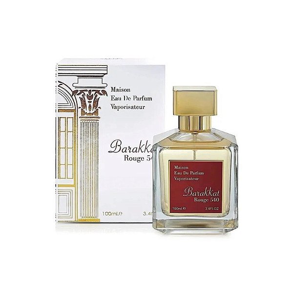 PERFUME Fragrance World Barakkat Rouge 540 Eau de Parfum Unissex 100ML