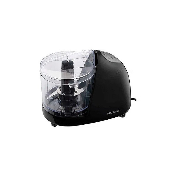 Mini Processador de Alimentos Multilaser CE077EUR 220V 100W Preto