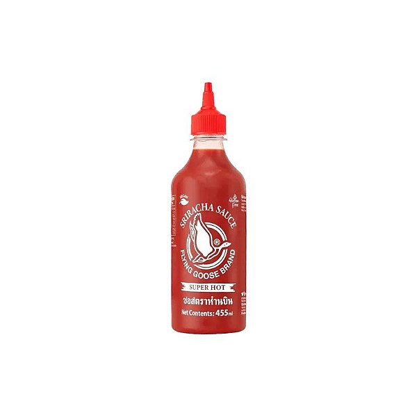 Molho de Pimenta Sriracha Flyinggoose Super Quente 455ML