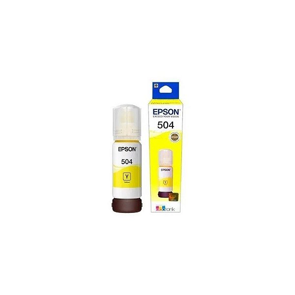 Tinta Epson T504420 Amarelo L4150 L4160 L6161 Iva