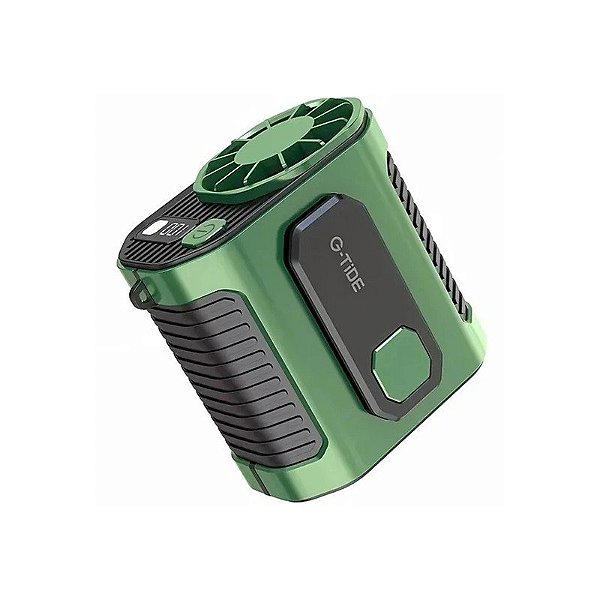 Mini Ventilador G-Tide FW01 - 4400mAh - 3 em 1 - USB-C - Verde