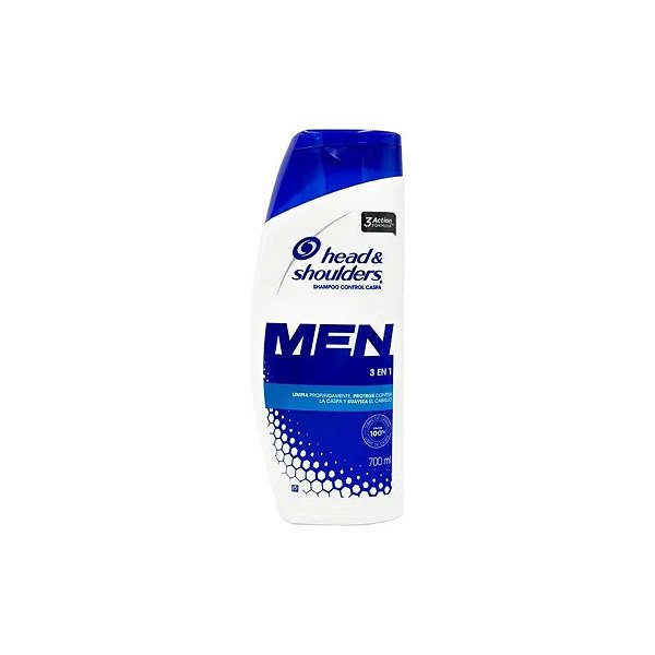Shampoo Anticaspa Head & Shoulders Men 3 Em 1 700ml