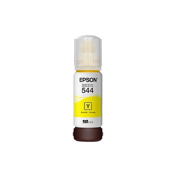 Garrafa de Tinta Epson para Ecotank T544 420 L3110 / L3150 / L5190 65ML - Amarela