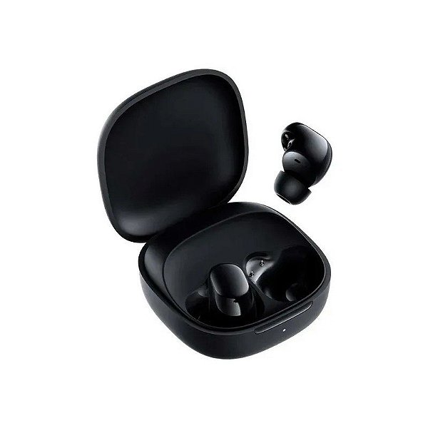 Fone de Ouvido Xiaomi Redmi Buds 6 Play M2420E1 - Bluetooth - com Microfone - Preto