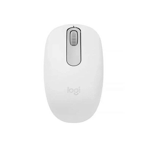 Mouse Sem Fio Logitech M196 Até 1.000 Dpi com Bluetooth - Branco