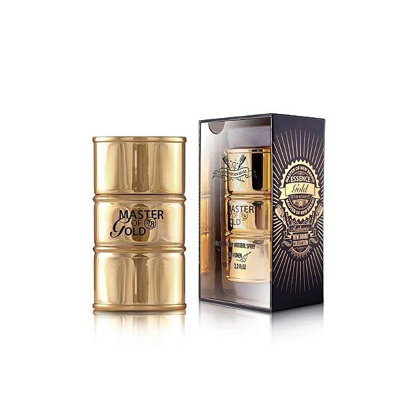Perfume Feminino New Brand Master Essência de Ouro Edp 100ML
