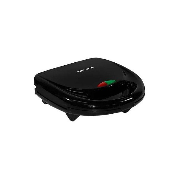 Sanduicheira Megastar TX-8828A 800 Watts 220V ~ 50/60 Hz - Preta