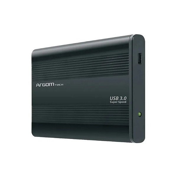 Gaveta Argom 2,5 " ARG-AC-1033 A00179 5Gbps USB 3.0 - Preta