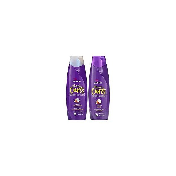 Kit Aussie Shampoo e Condicionador Miracle Curls 360 ML
