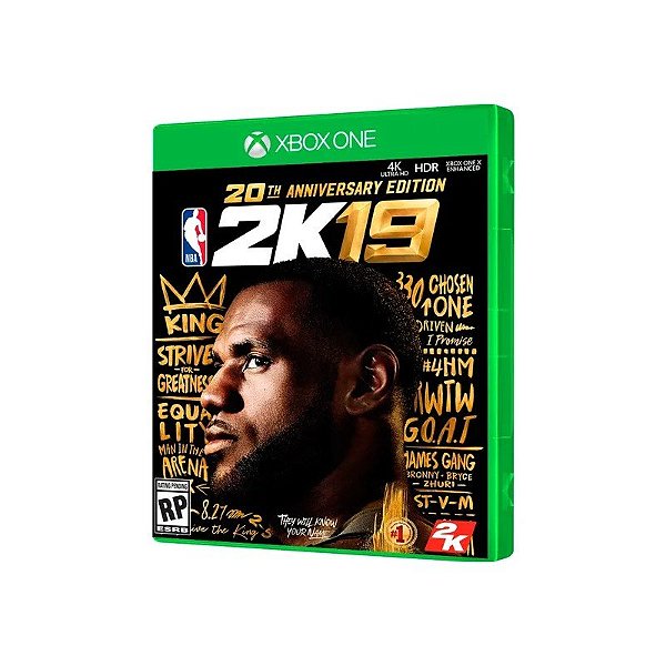 Jogo NBA 2K19 Xbox One