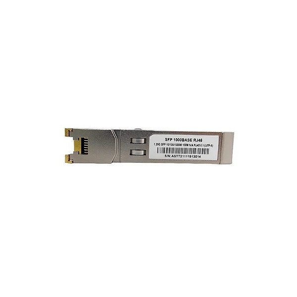 Módulo SFP 1.25G 100M 1000BASE RJ45 10/100/1000M Cobre 0.1m