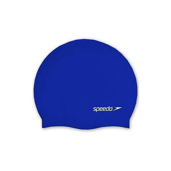 Touca de Natação Speedo Infantil Lisa Plana Silicone 8-709931959 - Azul