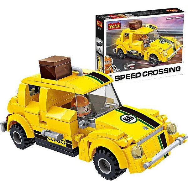Jogo Speed Crossing Corrida Elétrica - 3428 (193 Peças)