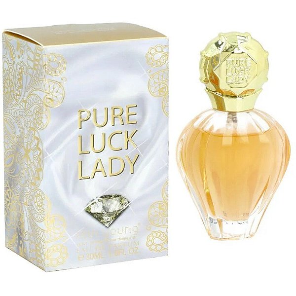 Perfume Linn Young Pure Luck Lady EDP 30ml - Feminino