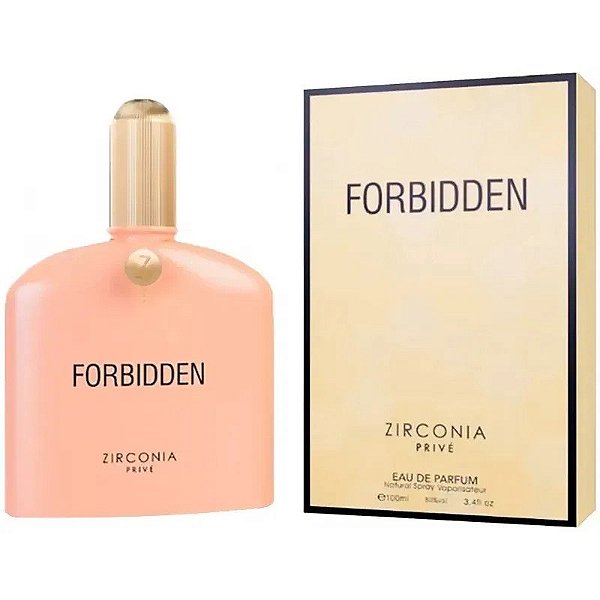 Perfume Zircônia Privé Black Forbidden EDP 100mL - Feminino