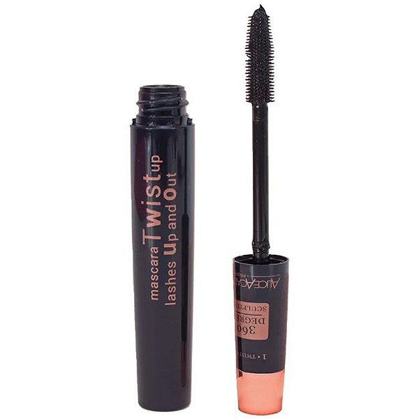 Rímel Alice Academy Twist Up Preto - 12g