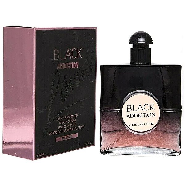 Perfume Lovali Black Addiction EDP 80ml - Feminino