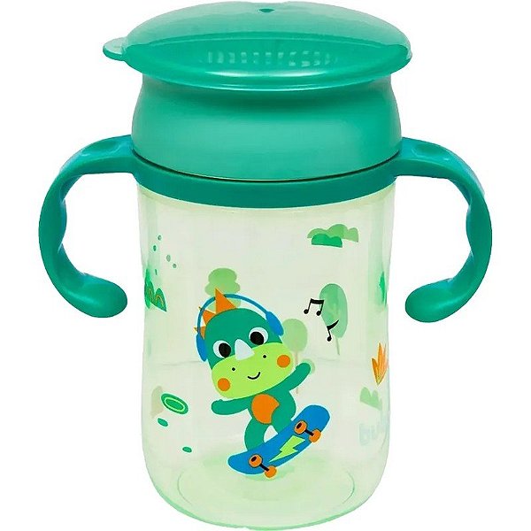 Vaso antiderrame 360 com alça - Buba 17006
