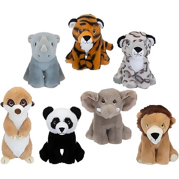 Pelúcias Animais Selvagens Your Planet Eco Toys - 443249 (Diversos)