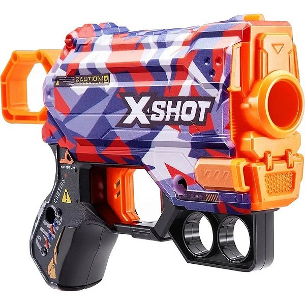 Lançador de Dardos X-Shot Malice Skins Zuru - 36515
