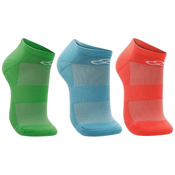 Meias Olympikus Invisível OBMSR241922 GSBCLC (3 pares)