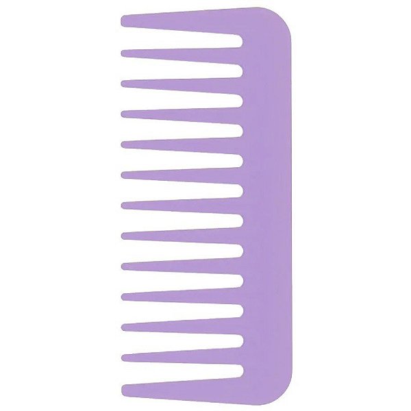 Pente para Cabelo Janeke Styling Comb Mini SuperCombo 82872LIL - Lilás
