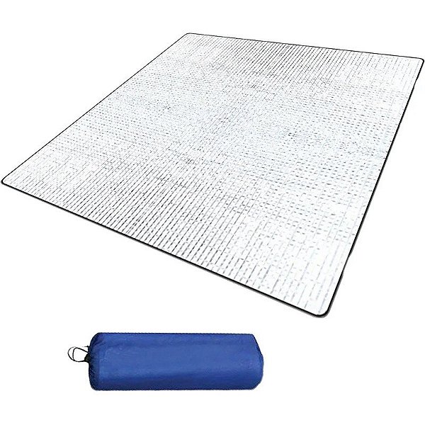 Tapete de alumínio para camping ML-904 (200 × 200 cm)